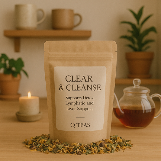 Clear & Cleanse – Detox & Liver Support Tea (5 Tea Bags) | Free Shipping