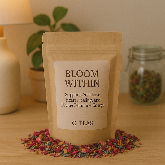 Bloom Within – Self-Love & Heart Healing Tea (5 Tea Bags) | Free Shipping